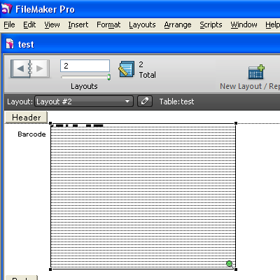 filemaker barcode