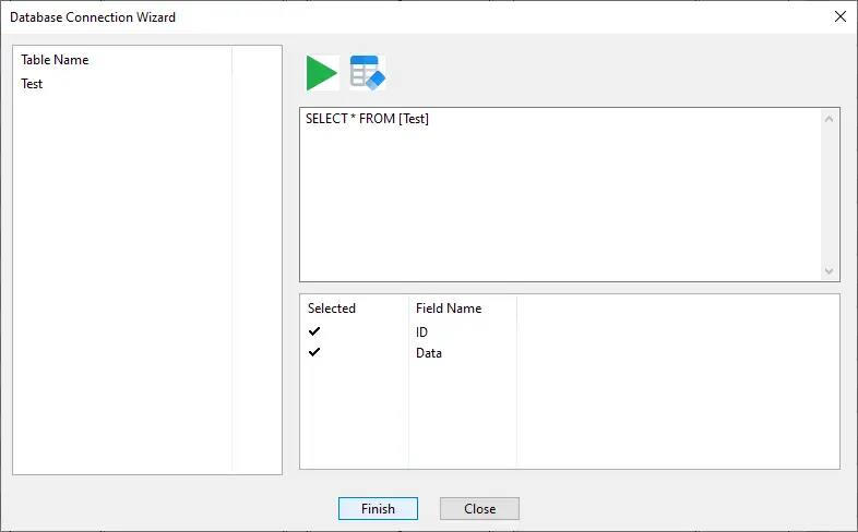 BarTag Express SQLite database fields list