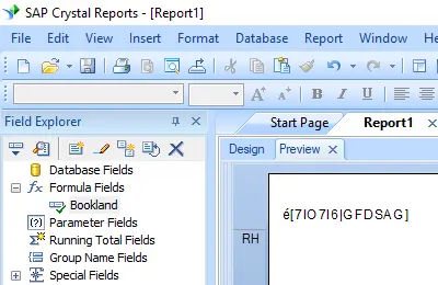 bookland barcode crystal reports formula field