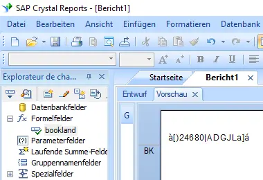 Bookland barcode crystal reports formelfelder Bookland barcode crystal reports formelfelder