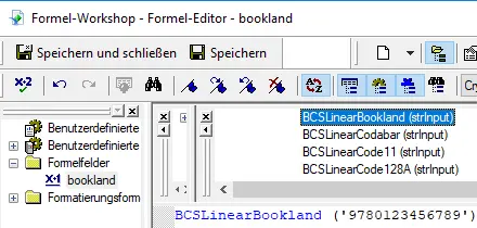Bookland barcode crystal reports UFL Bookland barcode crystal reports UFL