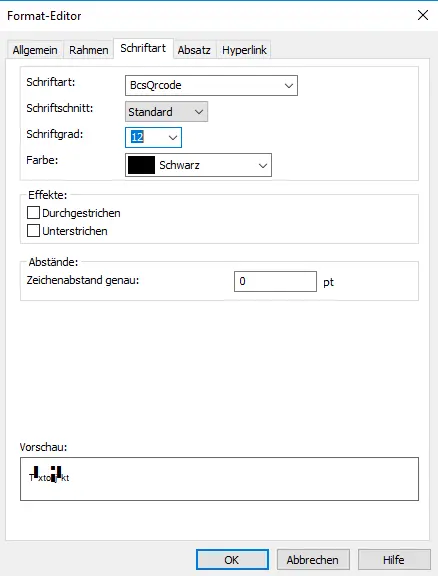 SwissQRCode crystal reports formelfelder Swiss QRCode Kristallbericht formelfelder