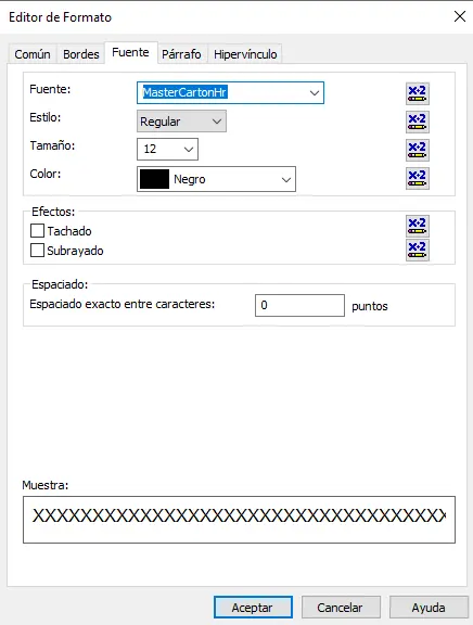 master carton code fuente código de barras crystal reports master carton code fuente código de barras crystal reports