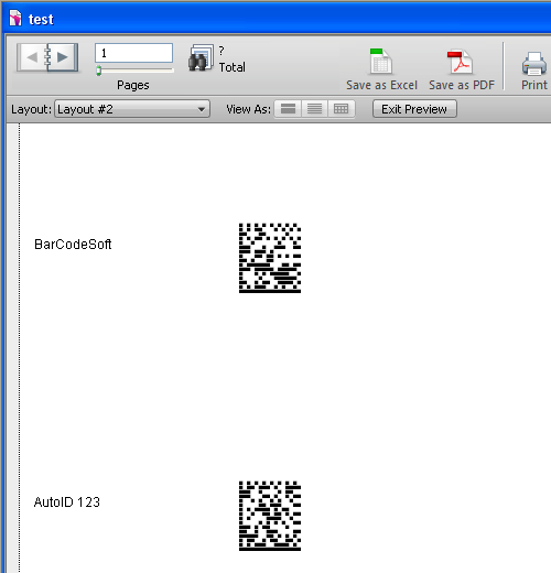 filemaker 2D barcode