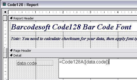 Générer Code à Barres Code128 Dans Ms Access Ms Excel Et