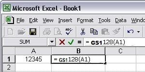 Générer Code à Barre Gs1128 Dans Ms Access Ms Excel Et