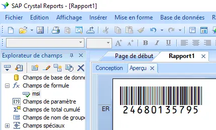 msi code barres crystal reports msi code barres crystal reports