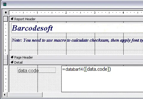 gs1 databar barcode access macro gs1 databar barcode access macro