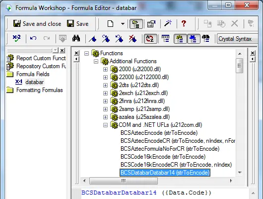 gs1-databar crystal reports UFL gs1-databar crystal reports UFL