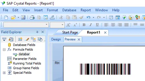 gs1-databar barcode in typeface crystal reports gs1-databar barcode crystal reports