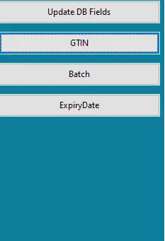 BarTag Express database fields