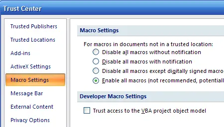 GS1-Databar Macro Setting GS1-Databar Macro Setting