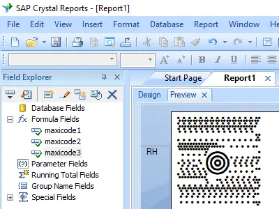 maxicode barcode crystal reports maxicode barcode crystal reports