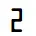 MICR e-13b font number two
