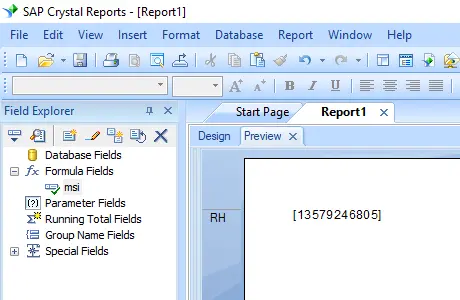 MSI barcode crystal reports formula field MSI barcode crystal reports formula field