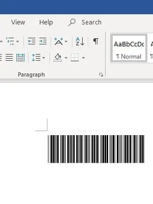 code 39 barcode in office 365 Word code 39 barcode in office 365 Word