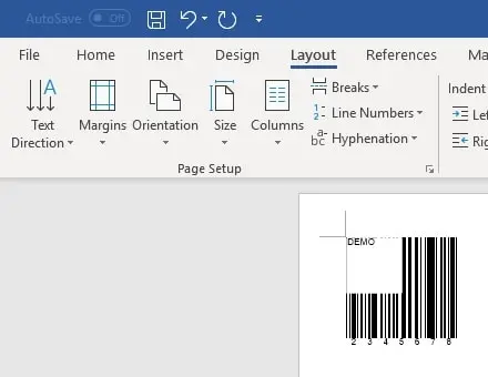 code39 barcode insert office 365 Word code39 barcode insert office 365 Word