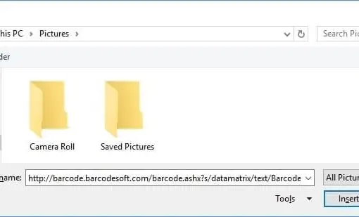 Data Matrix barcode insert office 365 Word Data Matrix barcode insert office 365 Word
