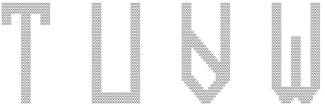 quadruple density semi ocr font