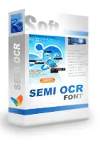 Semi OCR Font