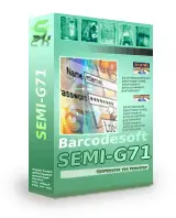 SEMI G71 바코드 라벨 SEMI G71 바코드 라벨